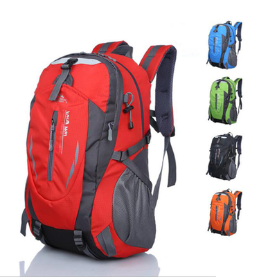 กระเป๋าเดินป่ากลางแจ้ง New Nylon Travel Backpack Large Capacity Hiking Camping Backpack