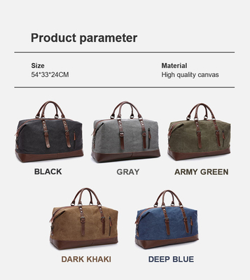 กระเป๋าเดินทางกันน้ำยิมกระเป๋ากีฬาบุรุษธุรกิจ Duffle กระเป๋าผ้าใบ