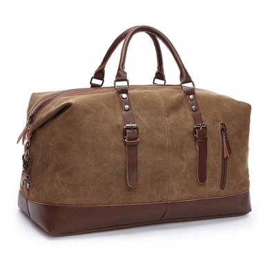กระเป๋าเดินทางกันน้ำยิมกระเป๋ากีฬาบุรุษธุรกิจ Duffle กระเป๋าผ้าใบ