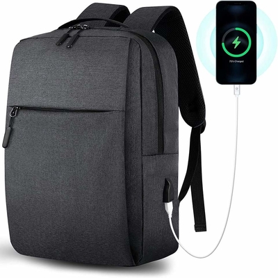 OEM Anti Theft USB Charging Backpack กระเป๋าใส่แล็ปท็อปขนาด 15.6 นิ้วสำหรับผู้ชาย