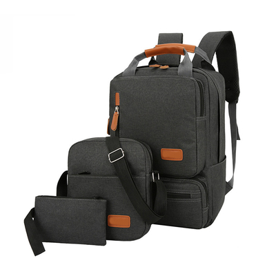 3 In 1 Travel กระเป๋าเป้สะพายหลังแล็ปท็อป BSCI ISO Anti Theft Backpack School