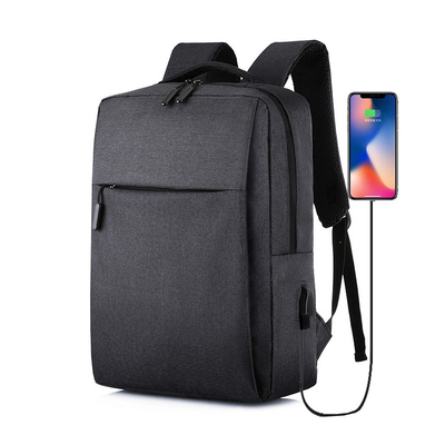 ธุรกิจแฟชั่นกระเป๋าเป้สะพายหลังแล็ปท็อปชาร์จผู้ชายที่กำหนดเอง USB Travel กระเป๋าเป้สะพายหลังแล็ปท็อปกันน้ำ