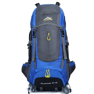 กระเป๋าเป้สะพายหลังเดินป่าน้ำหนักเบา 45L Packable Trekking Backpack Waterproof AZO Free