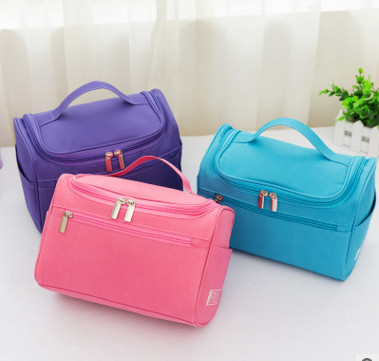 โพลีเอสเตอร์แขวนกระเป๋าเครื่องสำอาง Travel ชุดเดินทางเครื่องสำอาง Organizer