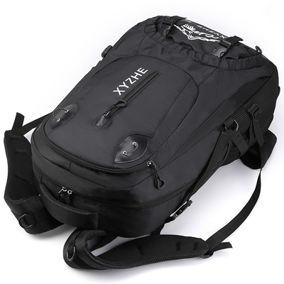 1.3 นิ้ว 70L แคมป์ปิ้งกระเป๋าเป้สะพายหลังผู้ชายผู้หญิงกระเป๋าเป้สะพายหลังกันน้ำโลโก้ที่กำหนดเอง