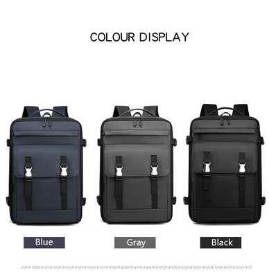 31x22x47cm Travel Business Backpack ISO Waterproof โรงเรียน กระเป๋าเป้สะพายหลัง USB Charger Port