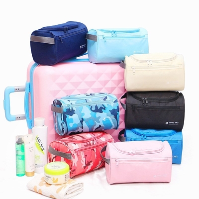 Barrel Shape Round Toiletry Bag ที่แขวนแต่งหน้า ออแกไนเซอร์ Waterproof Travel