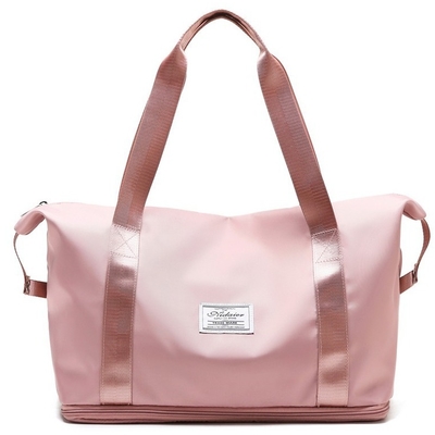 กระเป๋ากีฬายิม Duffle Tote กระเป๋ายิม 15.6 นิ้วกระเป๋าค้างคืนวันหยุดสุดสัปดาห์สำหรับผู้หญิง