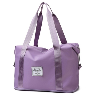 กระเป๋ากีฬายิม Duffle Tote กระเป๋ายิม 15.6 นิ้วกระเป๋าค้างคืนวันหยุดสุดสัปดาห์สำหรับผู้หญิง
