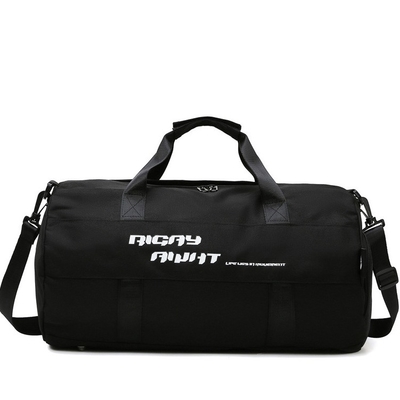 Travel Custom Gym Bag กระเป๋า Duffle บุรุษพร้อมช่องรองเท้า Outdoor