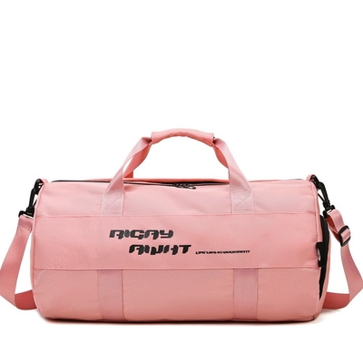 Travel Custom Gym Bag กระเป๋า Duffle บุรุษพร้อมช่องรองเท้า Outdoor