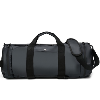 กระเป๋ายิมกันน้ำ Duffle กระเป๋าบุรุษยิมพร้อมช่องรองเท้าฟิตเนส Outdoor