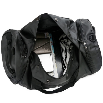 กระเป๋ายิมกันน้ำ Duffle กระเป๋าบุรุษยิมพร้อมช่องรองเท้าฟิตเนส Outdoor