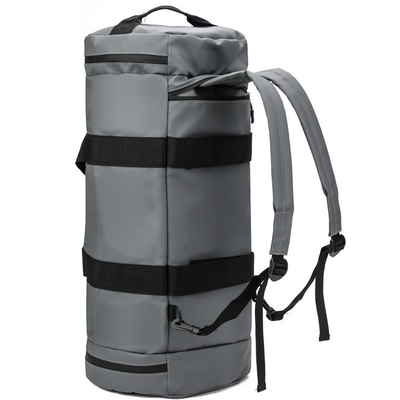 กระเป๋ายิมกันน้ำ Duffle กระเป๋าบุรุษยิมพร้อมช่องรองเท้าฟิตเนส Outdoor
