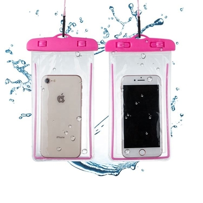 เคสโทรศัพท์มือถือกันน้ำพร้อมเชือกคล้องว่ายน้ำ