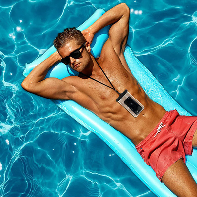 กระเป๋าใส่โทรศัพท์มือถือกันน้ำ Universal PVC Waterproof Smartphone Bag