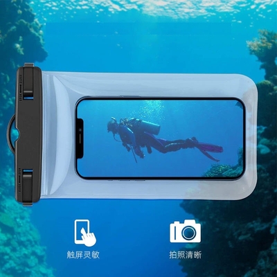 กระเป๋าใส่โทรศัพท์มือถือกันน้ำ Universal PVC Waterproof Smartphone Bag