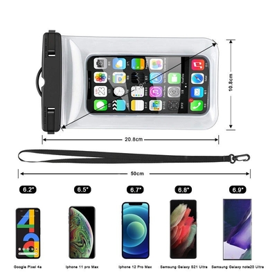 กระเป๋าใส่โทรศัพท์มือถือกันน้ำ Universal PVC Waterproof Smartphone Bag