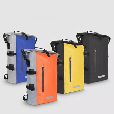 500D PVC Waterproof Hiking Backpack กระเป๋ากันน้ำสำหรับพายเรือคายัค BSCI