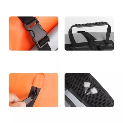 500D PVC Waterproof Hiking Backpack กระเป๋ากันน้ำสำหรับพายเรือคายัค BSCI