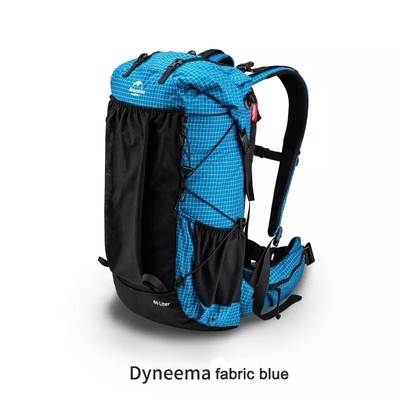 กระเป๋าเป้สะพายหลังเดินป่ากันน้ำ ODM สีดำ 65 ลิตรกระเป๋าเป้สะพายหลังปีนเขากลางแจ้ง