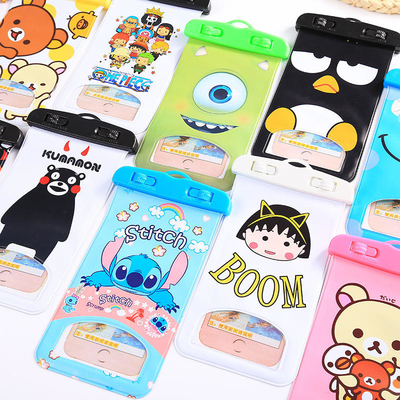 กระเป๋ากันน้ำโทรศัพท์มือถือน่ารักกระเป๋ากันน้ำสำหรับ Iphone Android