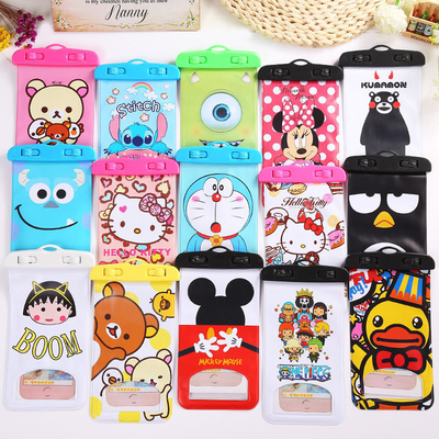 กระเป๋ากันน้ำโทรศัพท์มือถือน่ารักกระเป๋ากันน้ำสำหรับ Iphone Android