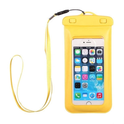 กระเป๋าใส่โทรศัพท์กันน้ำสีดำ เคสกันน้ำสำหรับสมาร์ทโฟนสำหรับโทรศัพท์ Universal