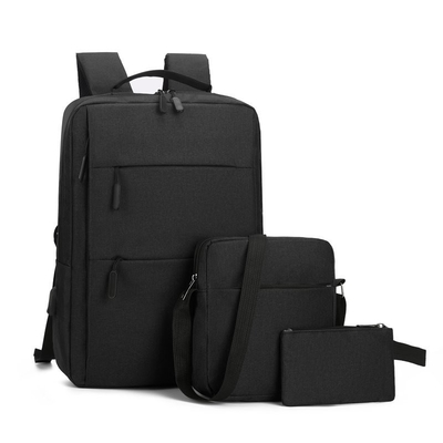 Business Men Back Pack Set กระเป๋าเป้โรงเรียนยอดนิยม 3 ชุด 42*30*12cm