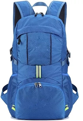 กระเป๋าเป้สะพายหลังเดินป่ากันน้ำสำหรับผู้หญิง 30L 0.1 กก. กระเป๋าเป้เดินทางพับได้น้ำหนักเบา