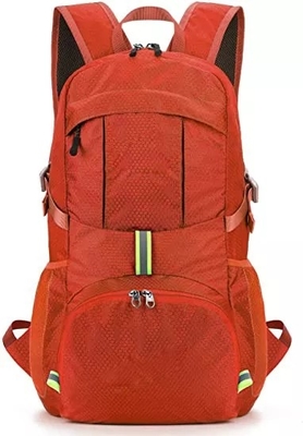 กระเป๋าเป้สะพายหลังเดินป่ากันน้ำสำหรับผู้หญิง 30L 0.1 กก. กระเป๋าเป้เดินทางพับได้น้ำหนักเบา