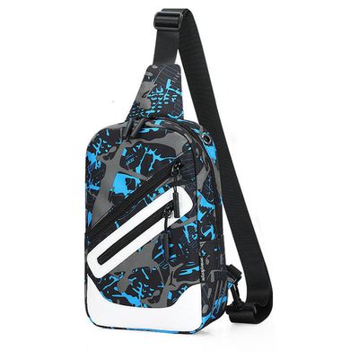 Neoprene Men's Cross Body Sling Bag กระเป๋ากันน้ำป้องกันการโจรกรรม Unisex