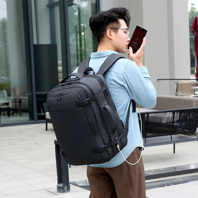 กระเป๋าแล็ปท็อปสำหรับธุรกิจขนาด 32 * 46 * 15 ซม. ODM Computer Security Laptop Bag