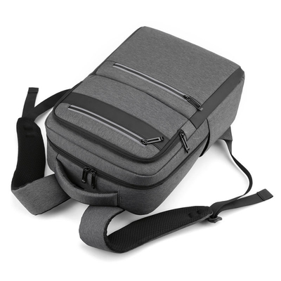กระเป๋าเป้สะพายหลังแล็ปท็อปสำหรับธุรกิจขนาด 15.6 นิ้วพร้อม USB 28 * 16 * 42 Cm