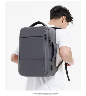 กระเป๋าเป้สะพายหลังแล็ปท็อปสำหรับธุรกิจขนาด 17 ซม. BSCI Anti Theft Waterproof Laptop Handbag