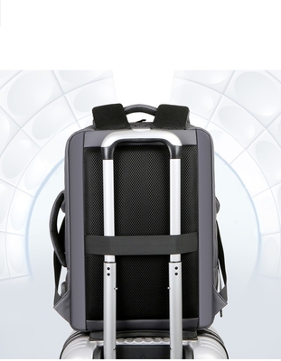 กระเป๋าเป้สะพายหลังแล็ปท็อปสำหรับธุรกิจขนาด 17 ซม. BSCI Anti Theft Waterproof Laptop Handbag