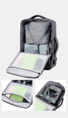 กระเป๋าเป้สะพายหลังแล็ปท็อปสำหรับธุรกิจขนาด 17 ซม. BSCI Anti Theft Waterproof Laptop Handbag