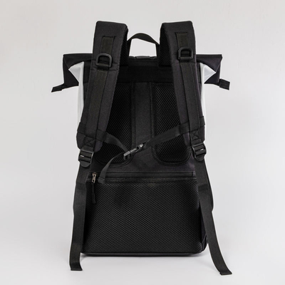 กระเป๋าเป้สะพายหลังแล็ปท็อป BSCI Travel ที่มีสไตล์ Rpet ป้องกันการโจรกรรม USB Charging Backpack