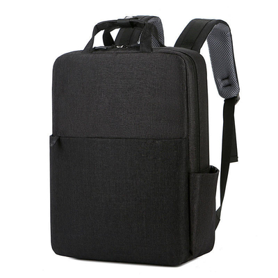 กระเป๋าเป้สะพายหลังสำหรับเดินทางสีดำสำหรับนักเรียนขนาด 41 ซม. พร้อม USB Outdoor