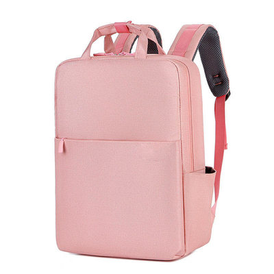 กระเป๋าเป้สะพายหลังสำหรับเดินทางสีดำสำหรับนักเรียนขนาด 41 ซม. พร้อม USB Outdoor