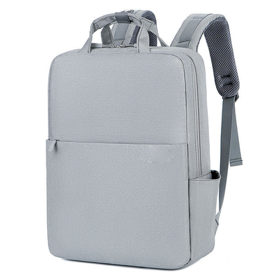 กระเป๋าเป้สะพายหลังสำหรับเดินทางสีดำสำหรับนักเรียนขนาด 41 ซม. พร้อม USB Outdoor