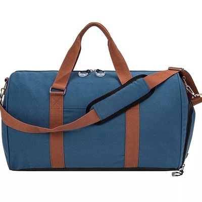 กระเป๋าเดินทางป้องกันการโจรกรรม unisex สีทึบกันน้ำ Duffle กระเป๋าเก็บสัมภาระ Trolley