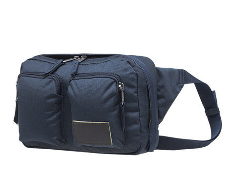 กระเป๋าคาดเอวแบบกำหนดเองสีน้ำเงินเข้ม Fanny Pack กระเป๋าคาดเอวสำหรับสุภาพสตรี