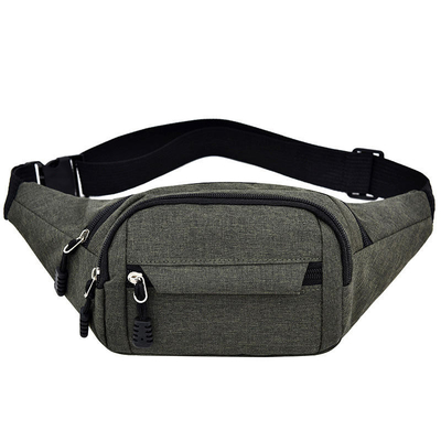 Rpet Water Resistant Waist Pack กระเป๋าเอวเป็นมิตรกับสิ่งแวดล้อมสำหรับผู้ชายผู้หญิง Custom Print
