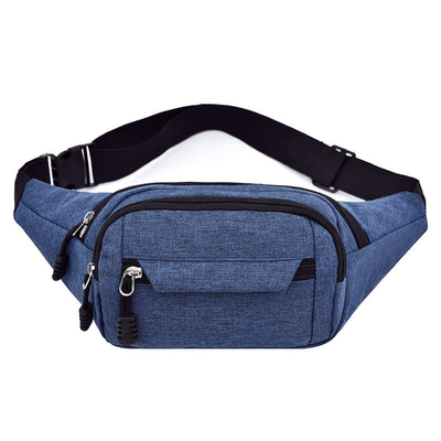 Rpet Water Resistant Waist Pack กระเป๋าเอวเป็นมิตรกับสิ่งแวดล้อมสำหรับผู้ชายผู้หญิง Custom Print
