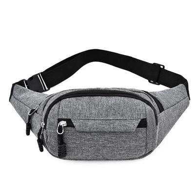 Rpet Water Resistant Waist Pack กระเป๋าเอวเป็นมิตรกับสิ่งแวดล้อมสำหรับผู้ชายผู้หญิง Custom Print