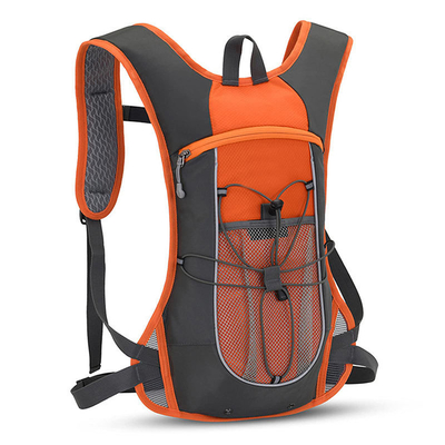 ขี่จักรยานน้ำหนักเบาวิ่ง Hydration Vest Multicolor Water Bladder Backpack