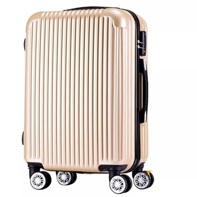 ชุดกระเป๋าเดินทางโพลีคาร์บอเนต PC 3 ชิ้นพื้นผิวมันเงา Girls Suitcase Hardside Trolley
