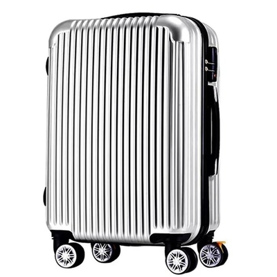 ชุดกระเป๋าเดินทางโพลีคาร์บอเนต PC 3 ชิ้นพื้นผิวมันเงา Girls Suitcase Hardside Trolley