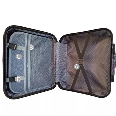 กระเป๋าเดินทางพกพากันน้ำ Hardshell Boarding Suitcase 18 นิ้วพร้อมตัวล็อค